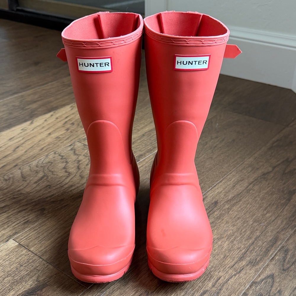Hunter red Waterproof Boots